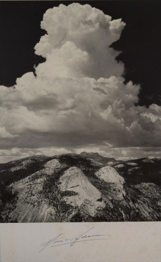Ansel Adams - Half Dome (Signed Silver Gelatin) (1 of 2)