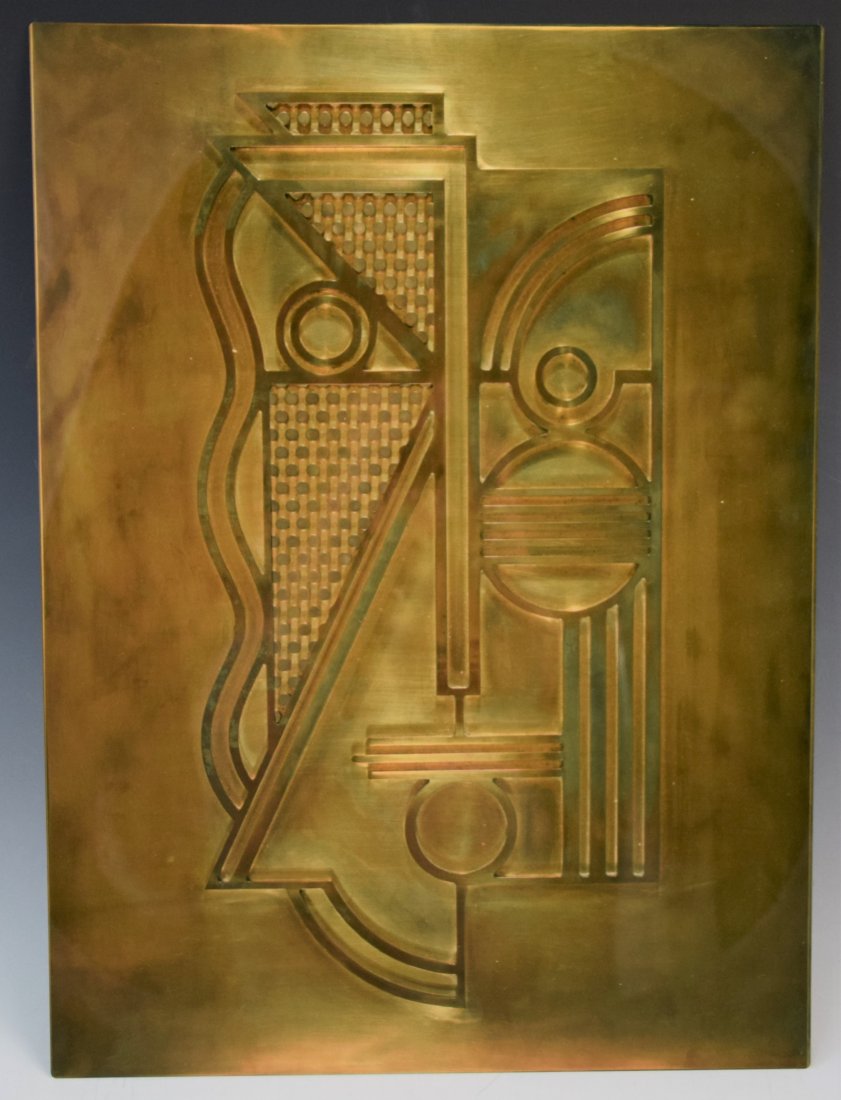 After Roy Lichtenstein Print on Aluminum (Modern Head) (1 of 2)