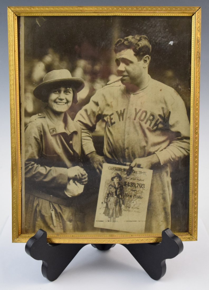 Vintage Photograph Babe Ruth (New Yoirk Yankees) (1 of 2)