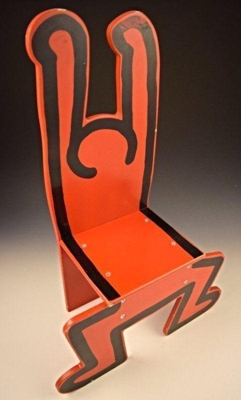 Keith Haring Chair (Red) (1 of 4)
