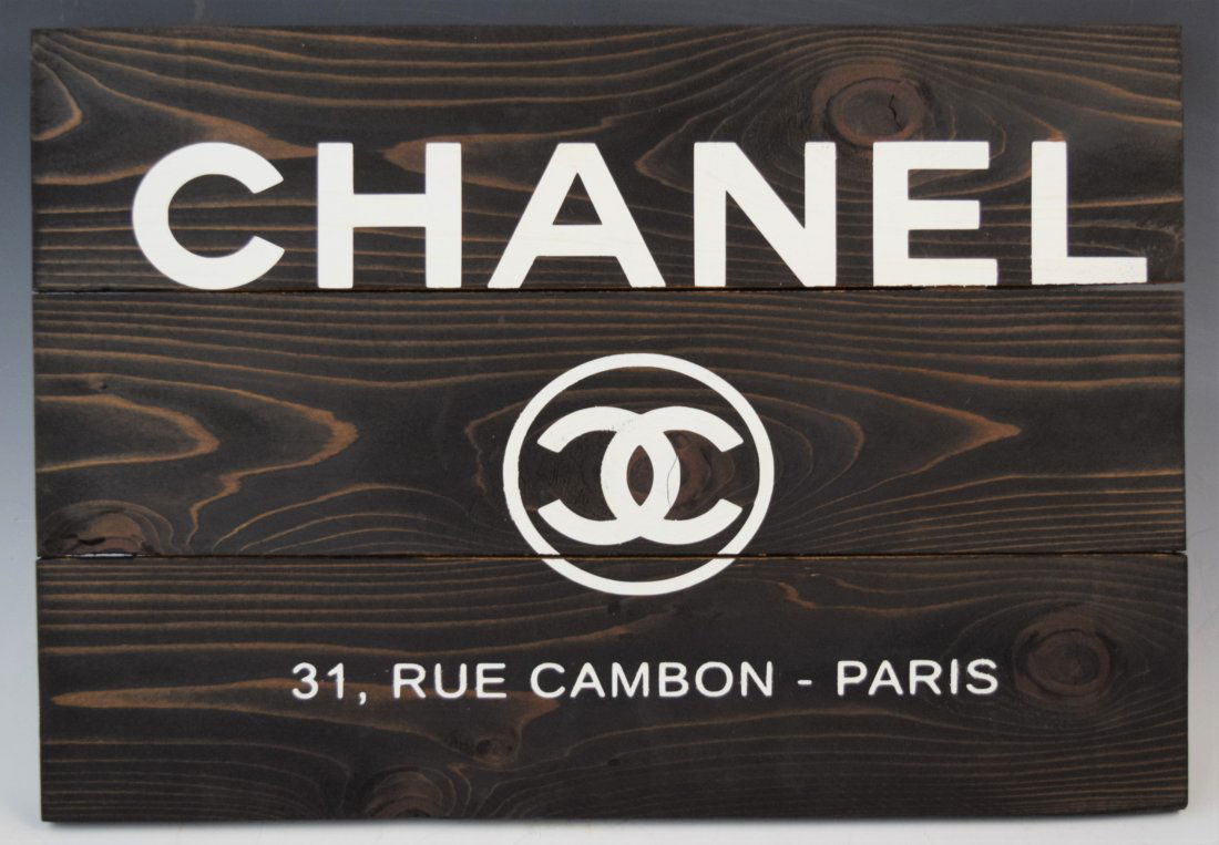 Chanel 31 Rue Cambon Paris (Advertisement Sign) (1 of 3)