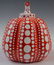 Yayoi Kusama - Large Resin Pumpkin Sculpture (Red) - 2