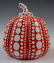 Yayoi Kusama - Large Resin Pumpkin Sculpture (Red) - 3