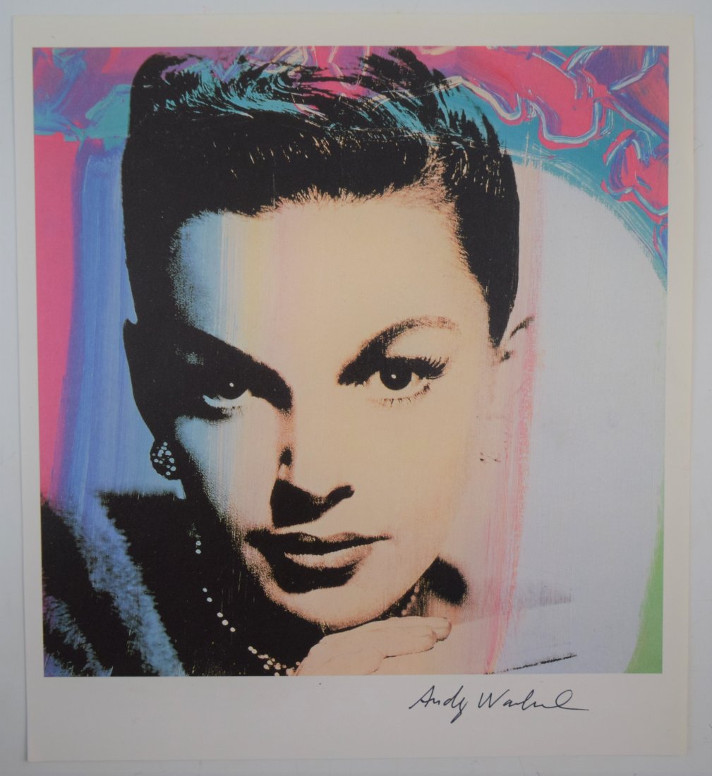 Andy Warhol - Judy Garland Print (Signed) (1 of 1)