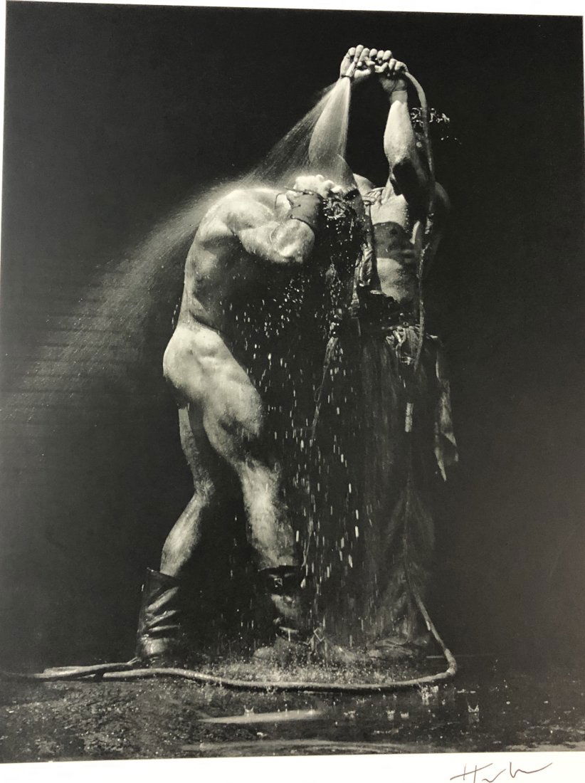 Herb Ritts - Fred and Dan, Los Angeles (Pen Signed) (1 of 1)