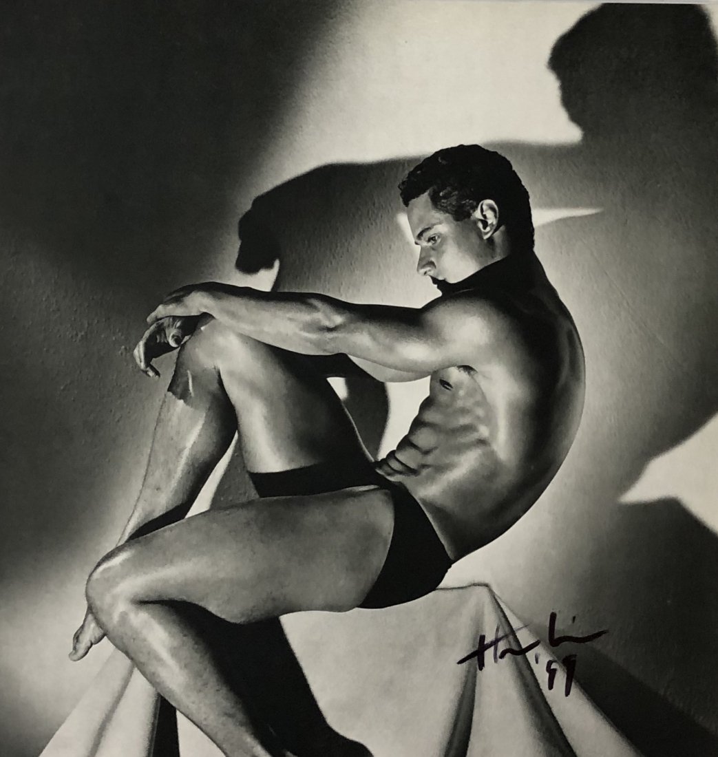 Herb Ritts - Greg Louganis (Signed and Dated) (1 of 1)