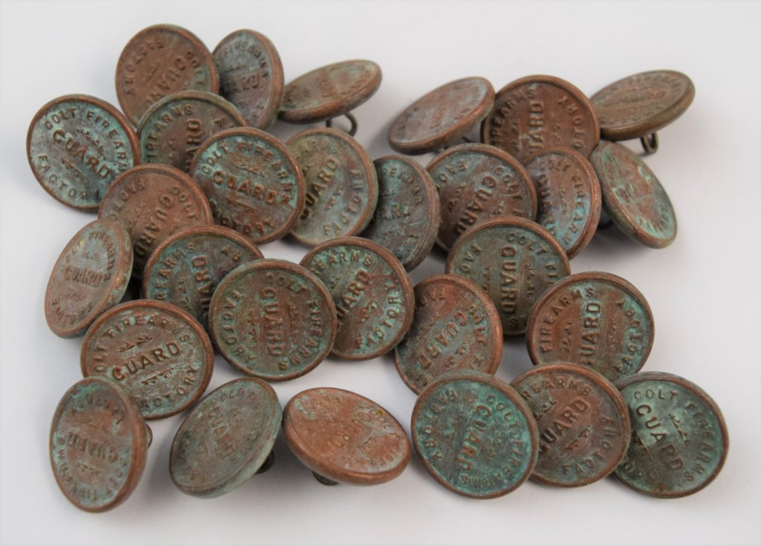 Tiffany & Co. Colt 45 Buttons (lot of 29) (1 of 4)