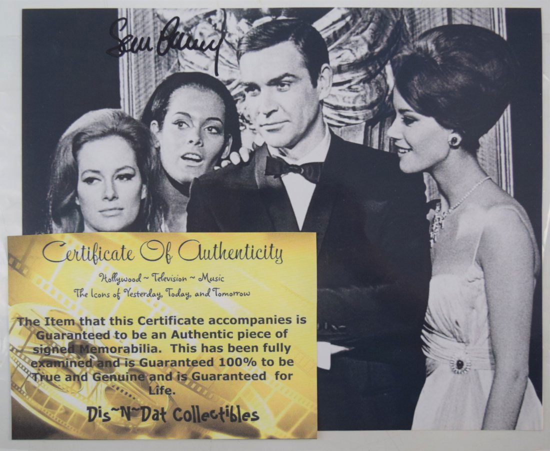 Sean Connery Signed (Photograph) (1 of 3)