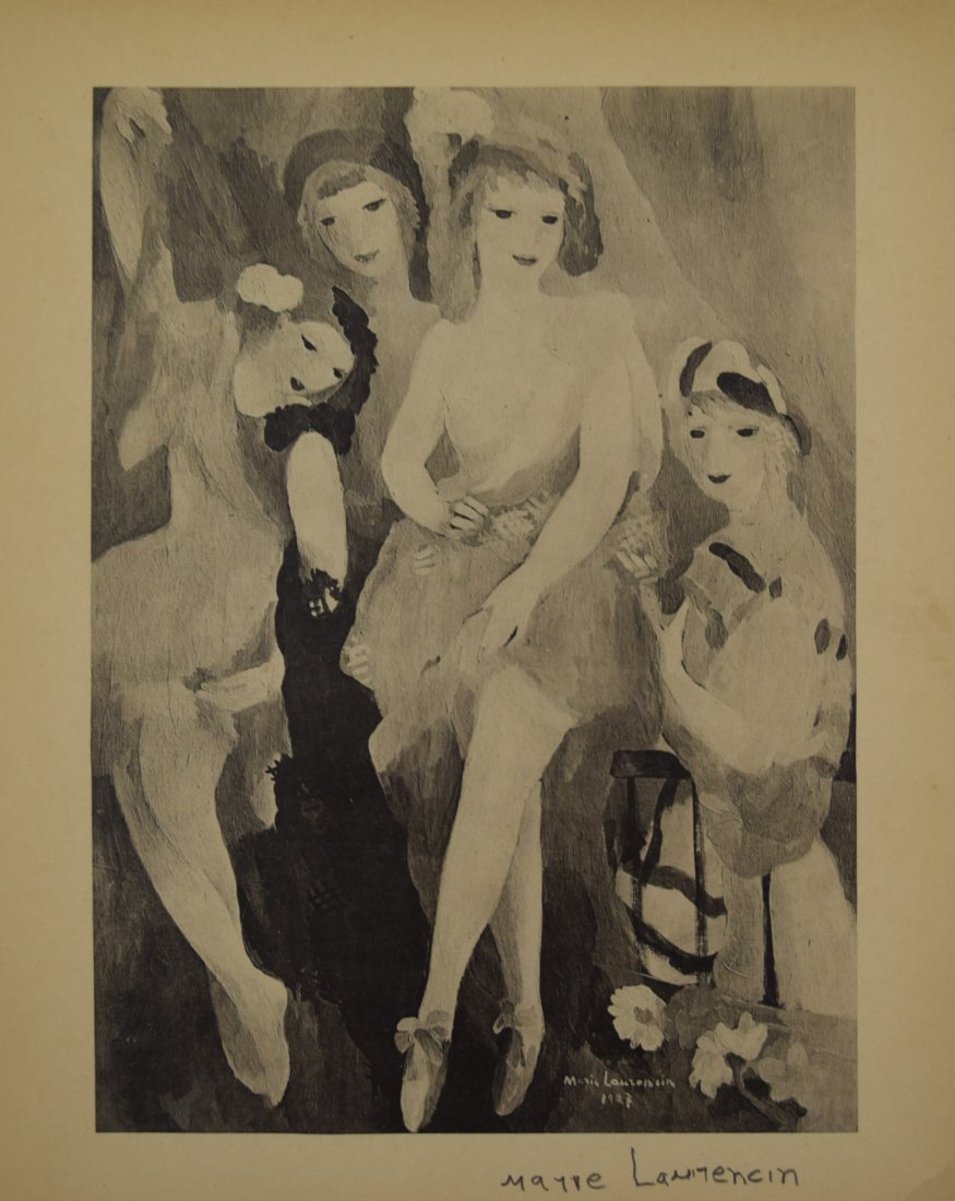 Marie Laurencin - Four Girls w/Flowers (Pencil Signed) (1 of 2)