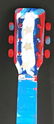 Peter Max - Acrylic Painted Guitar - 5