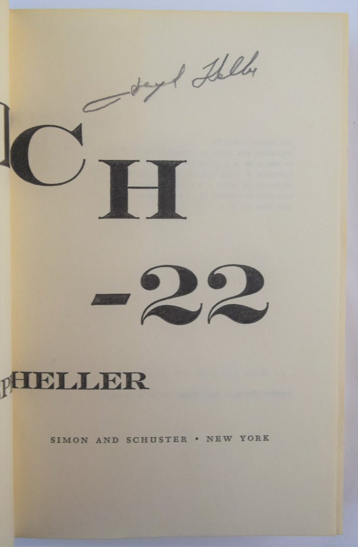 Joseph Heller Catch-22 Book (Signed) (1 of 3)