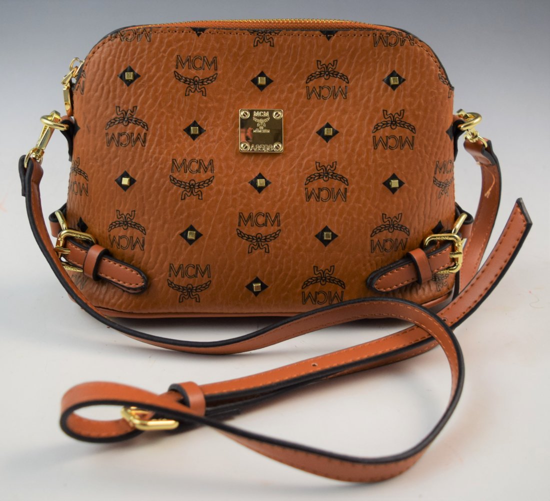 Ladies Brown Leather Handbag (1 of 4)