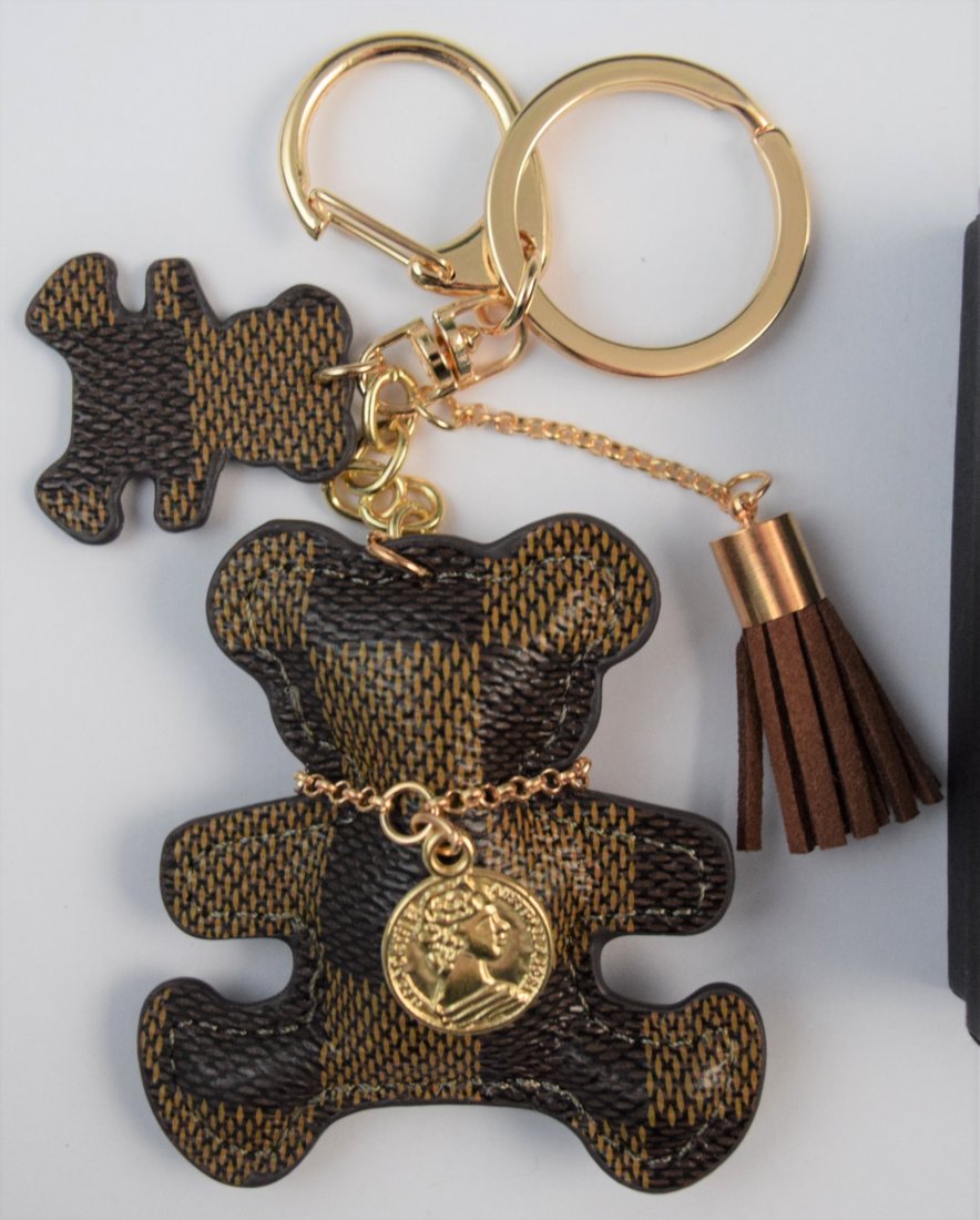 Bear Damier Keychain (1 of 1)