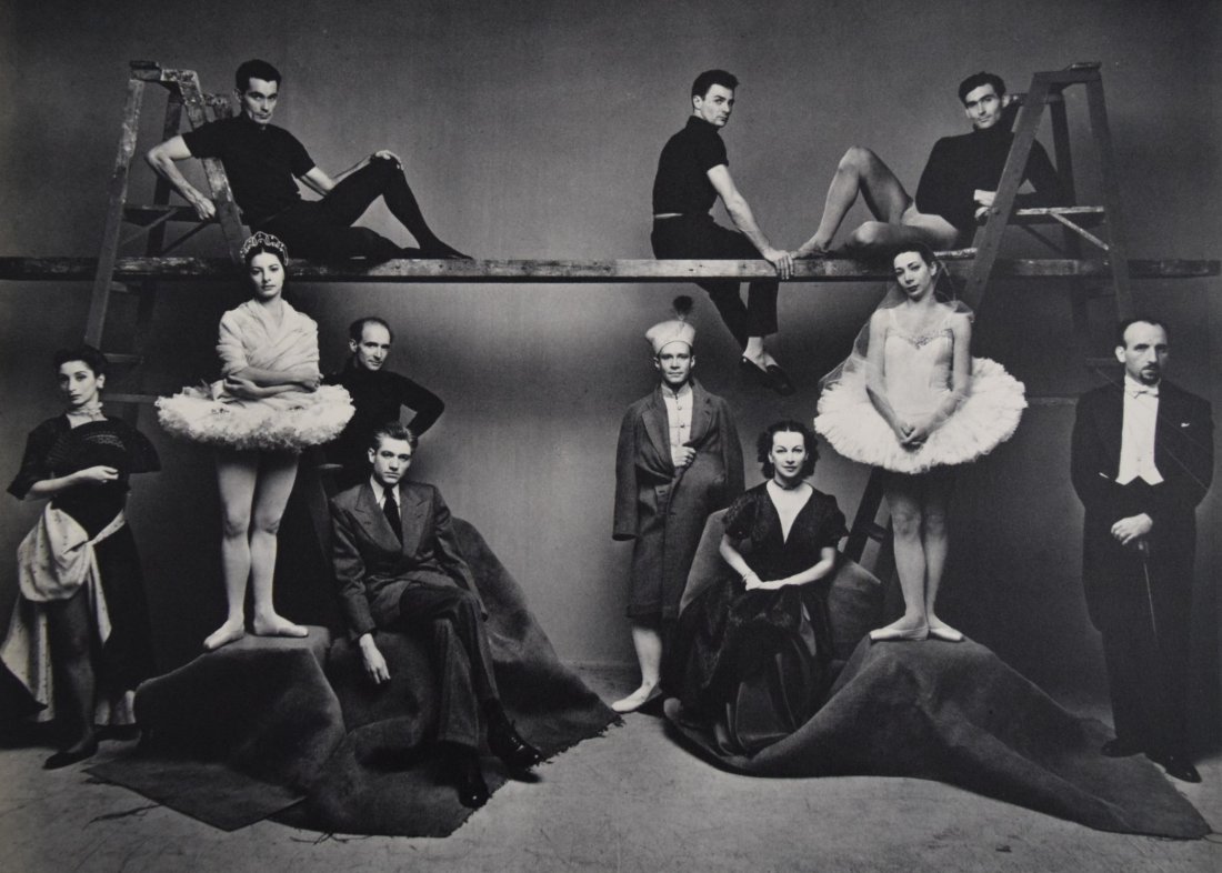 Irving Penn - American Ballet Theatre, 1947: IRVING PENN (1917-2009) American Ballet Theatre, 1947 Sheet-fed gravure, 1960 Printed in Switzerland 6" x 9 1/2"