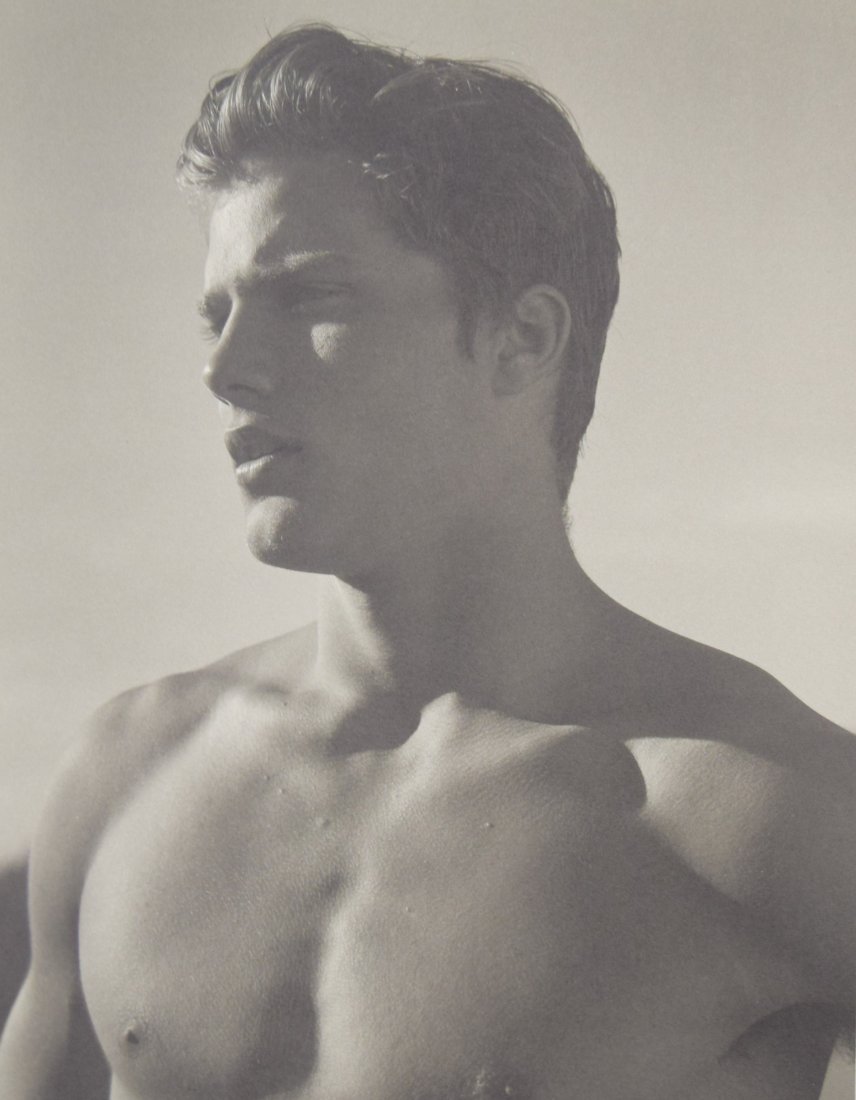 Bruce Weber - Tom, Adirondack Park, 1988: BRUCE WEBER (b. 1946) Tom, Adirondack Park, 1988 Sheet-fed gravure c. 1990 Printed in United States of America 9 3/8" x 7 1/4"