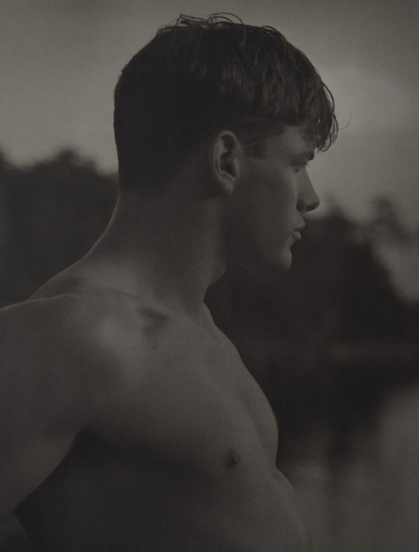 Bruce Weber - Jeff, San Juan Islands, Washington, 1990: BRUCE WEBER (b. 1946) Jeff, San Juan Islands, Washington, 1990 Sheet-fed gravure c. 1990 Printed in United States of America 9 3/8" x 7 1/4"