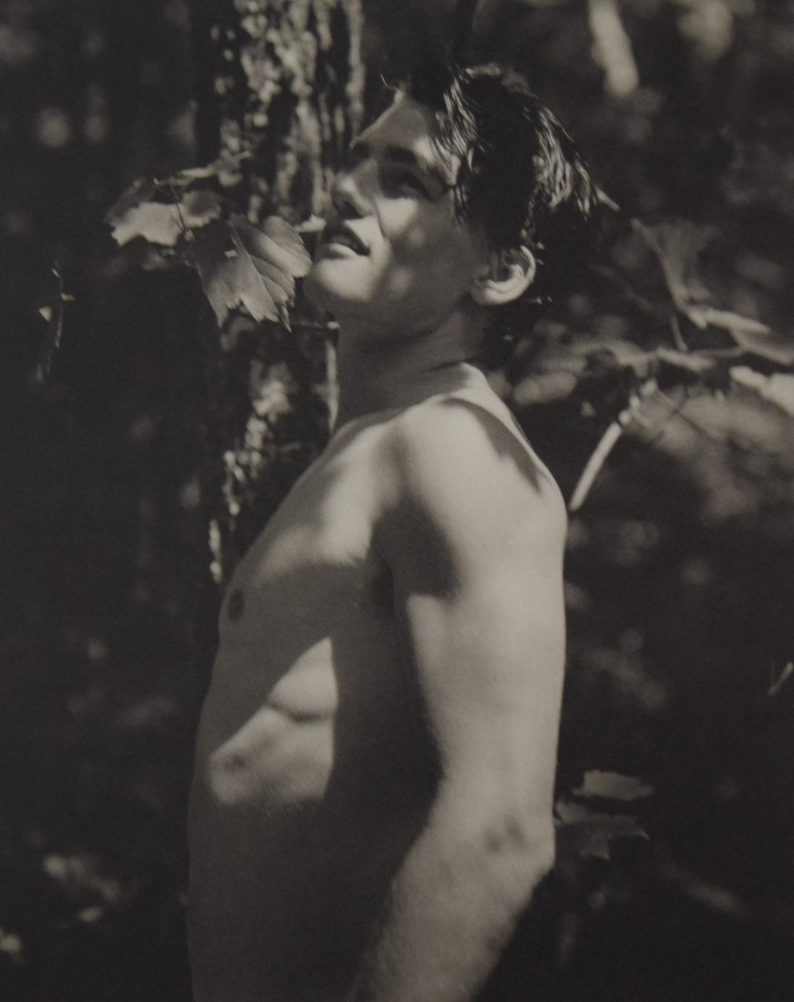 Bruce Weber - Rob, Adirondack Park, 1990: BRUCE WEBER (b. 1946) Rob, Adirondack Park, 1990 Sheet-fed gravure c. 1990 Printed in United States of America 9 3/8" x 7 1/4"