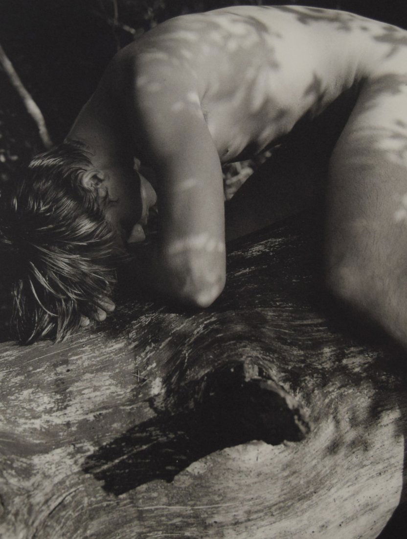 Bruce Weber - Tom, Adirondack Park, 1988: BRUCE WEBER (b. 1946) Tom, Adirondack Park, 1988 Sheet-fed gravure c. 1990 Printed in United States of America 9 3/8" x 7 1/4"