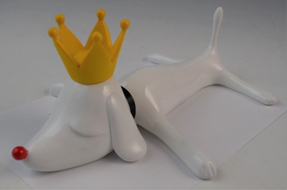 Yoshitomo Nara - Resin Dog Sculpture (White) (1 of 6)