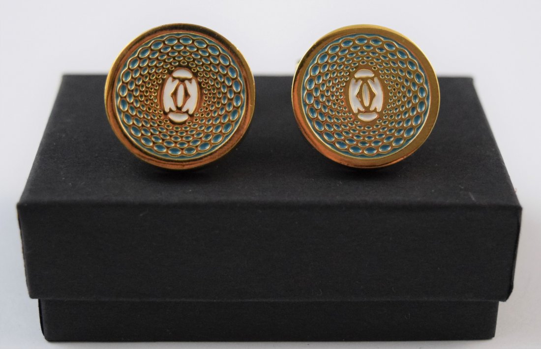 Cartier Cufflinks (w/box) (1 of 2)