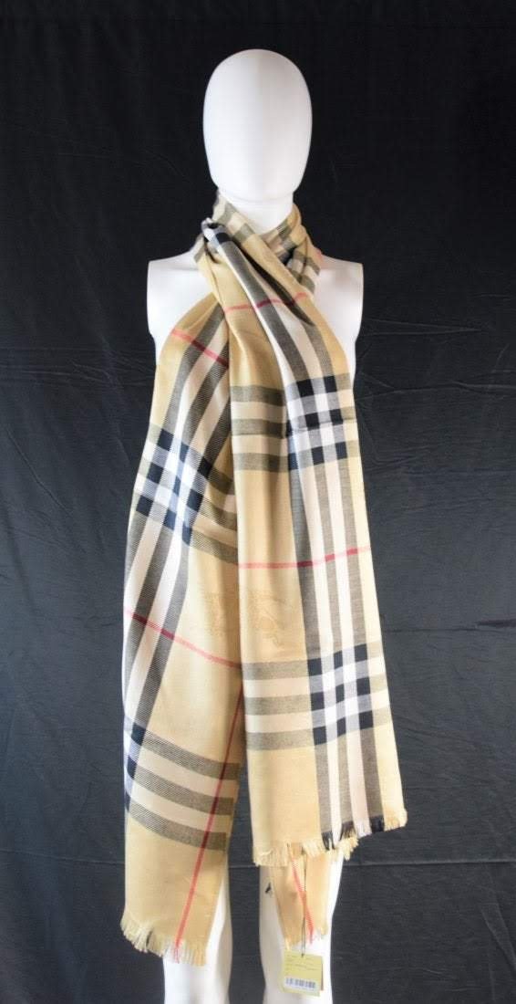 Burberry Cashmere Scarf (1 of 1)