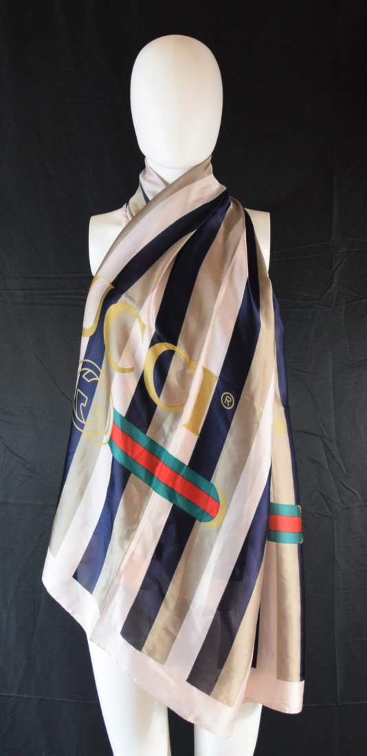 Gucci Ladies Silk Scarf (1 of 2)