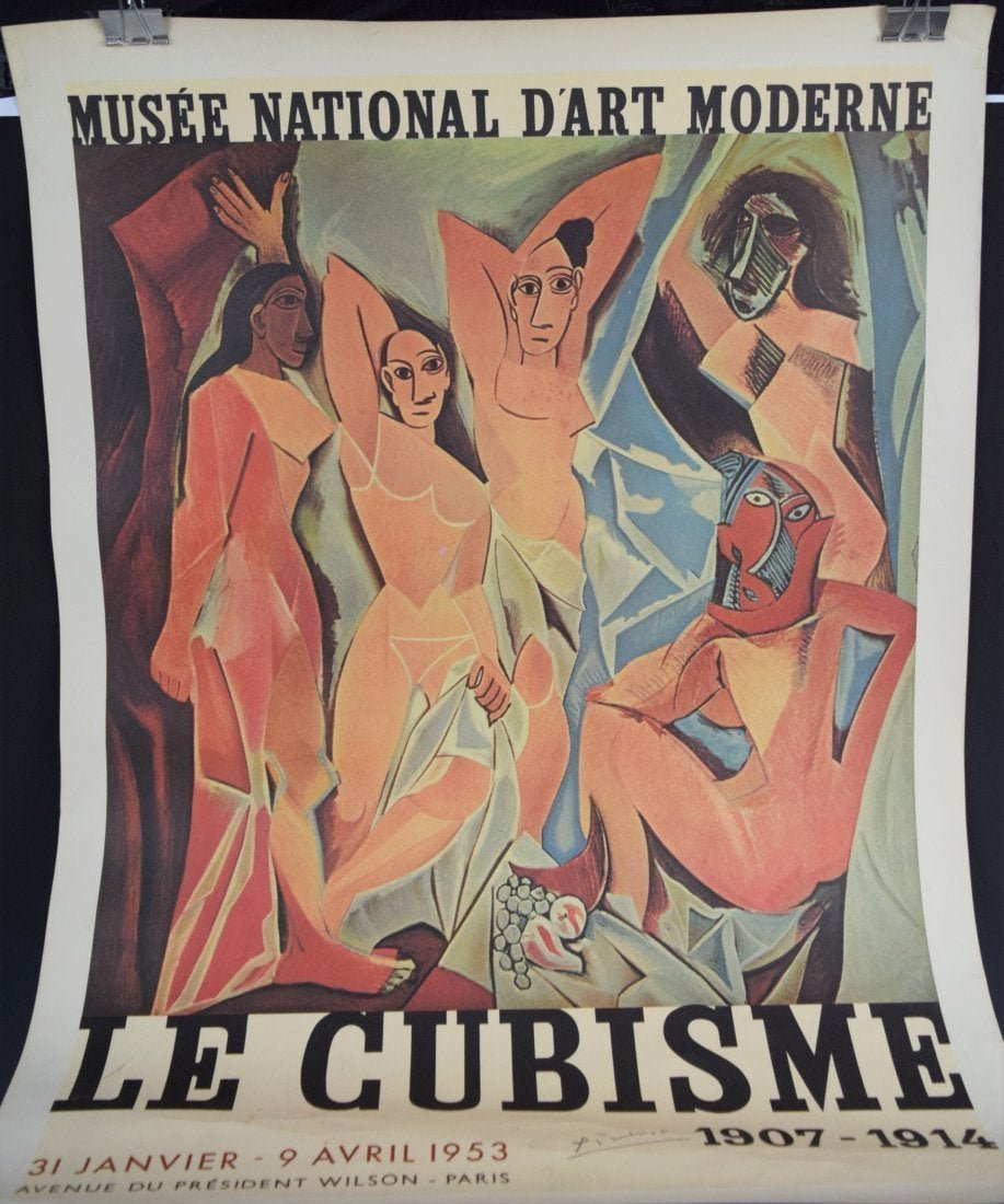 Pablo Picasso - Musee National Arte Poster (Signed) (1 of 4)