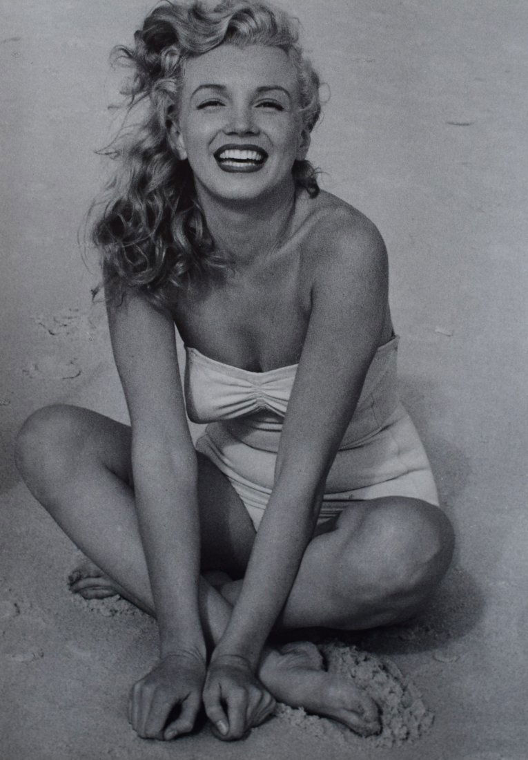 Andre de Dienes - Marilyn Monroe: ANDRE DE DIENES (1913-1985) Marilyn Monroe Photogravure c.1985 Printed in America 12" x 9 1/2"