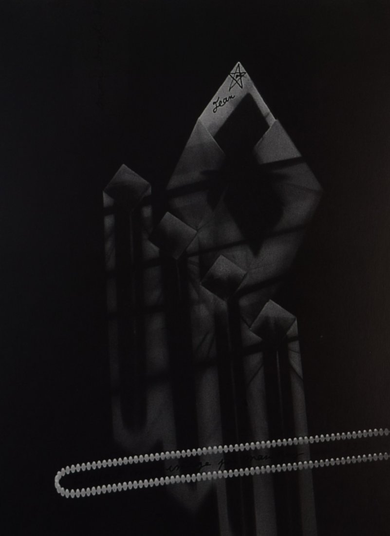 Man Ray - Rayograph (Jean Cocteau), 1921 (1 of 1)