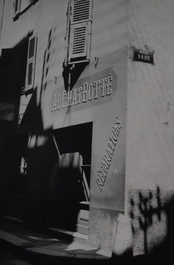 Man Ray - rue Sade Au Chat Botte, Antibes, 1936 (1 of 1)