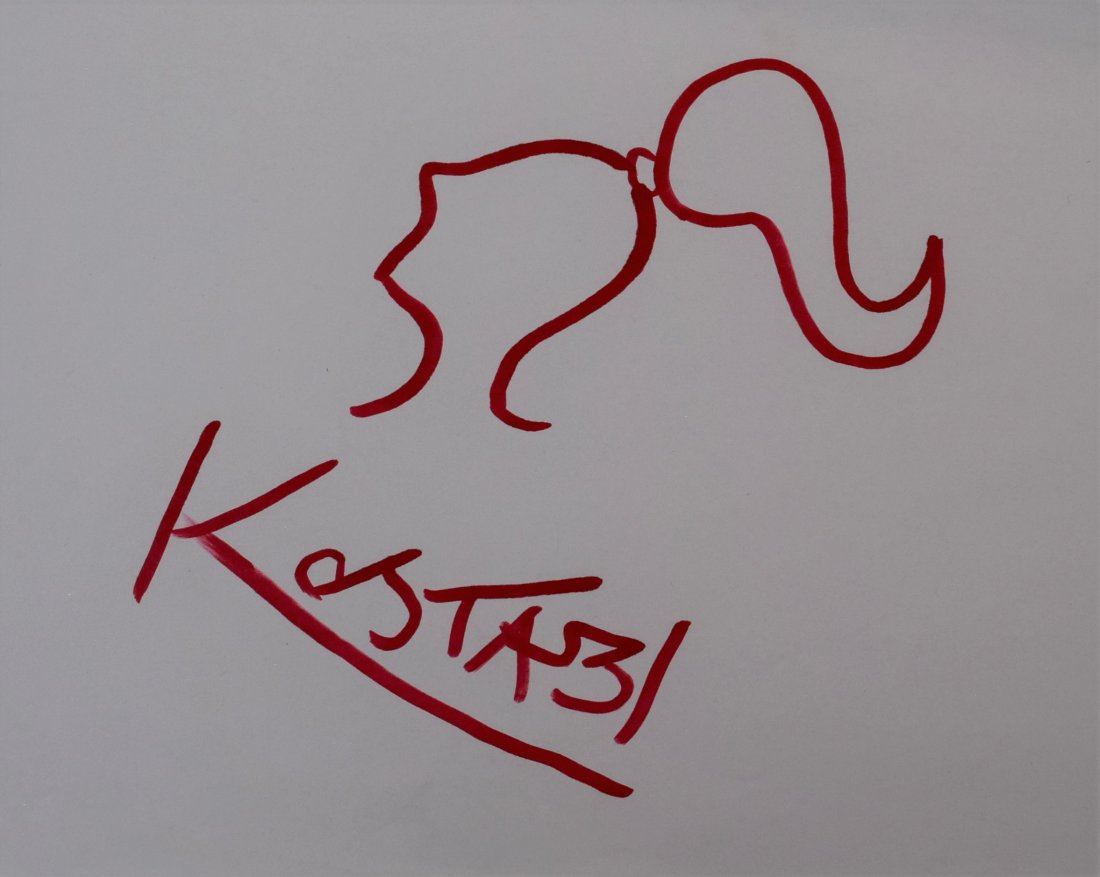 Mark Kostabi - Untitled (Drawing) (1 of 1)