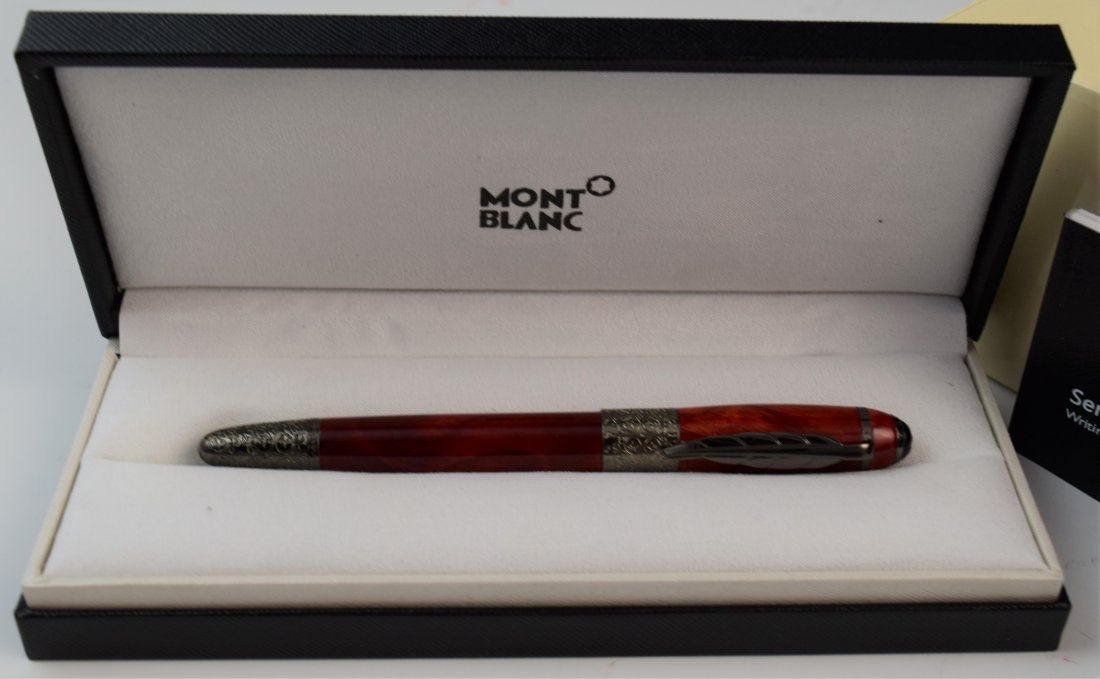 Montblanc Meisterstruck Pen (w/box): MONTBLANC (GERMAN) Meisterstruck pen, Montblanc w/box and case