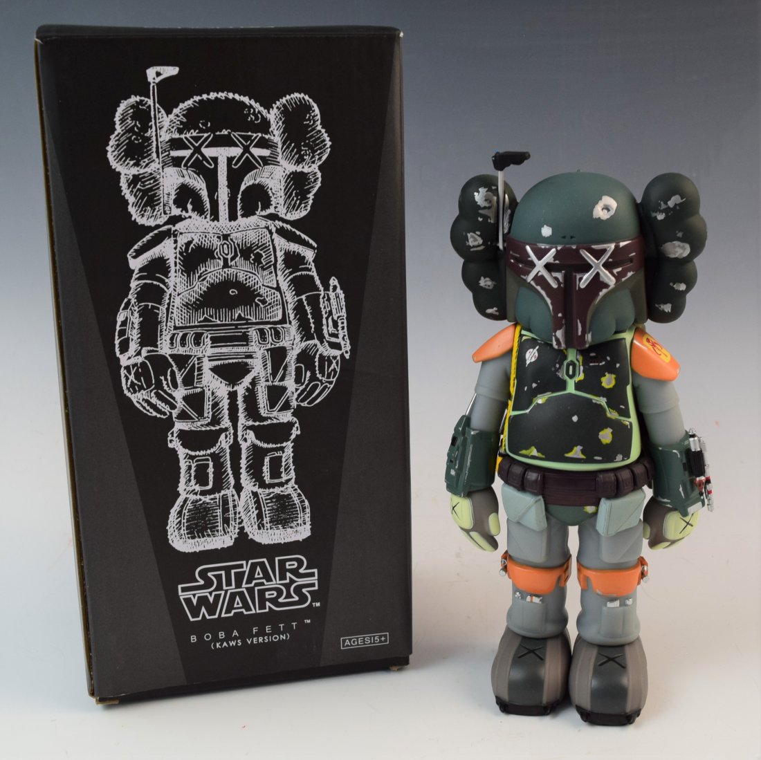 Art Sculpture, Kaws, Boba Fett (W/Box) (1 of 11)