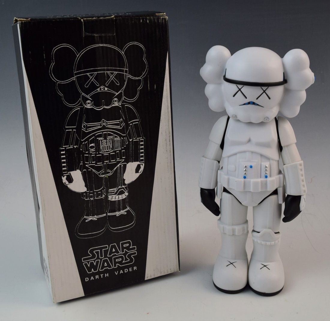Kaws - Storm Trooper White Companion Figure (w/box) (1 of 9)