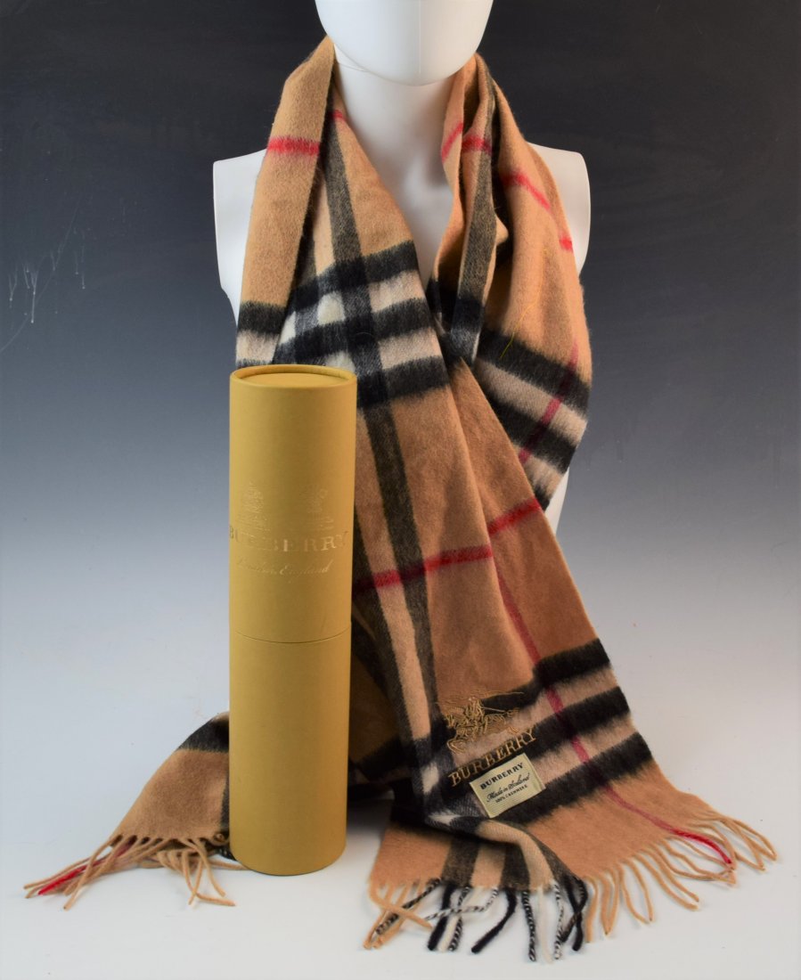 Burberry Ladies Scarf (w/box) (1 of 2)