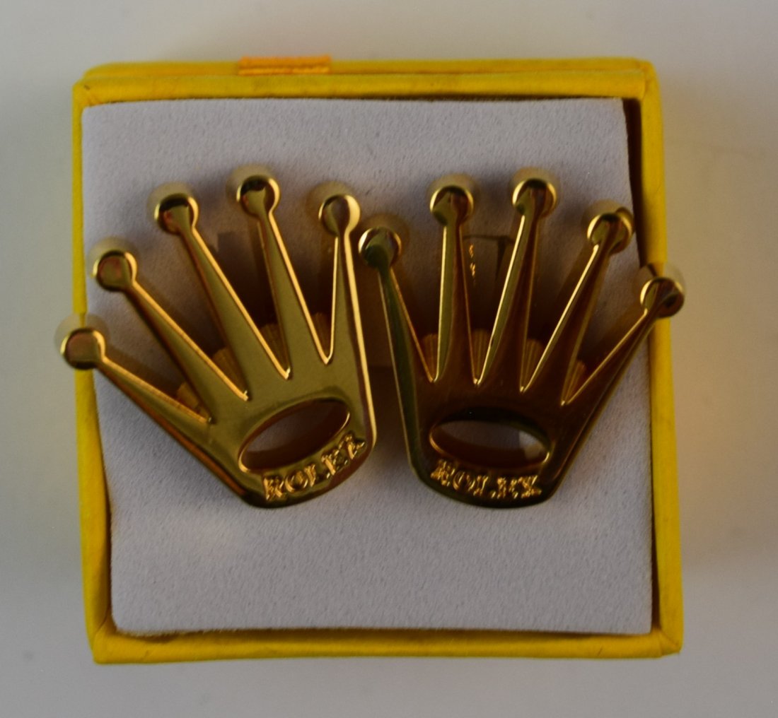 Rolex Cufflinks w/box (1 of 1)