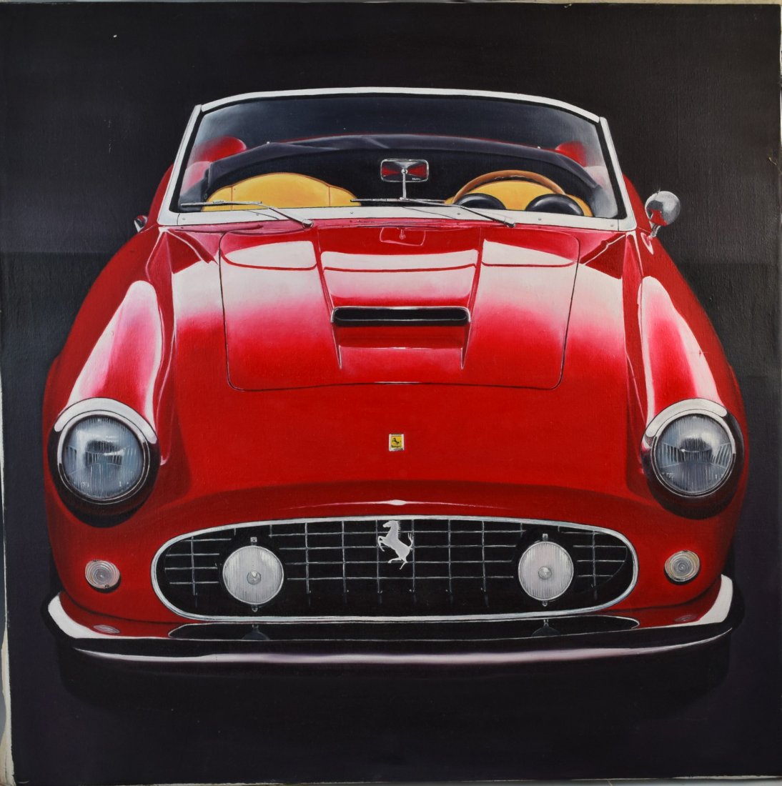 Ferrari 250GT California - Oil on Canvas (40" x 40") (1 of 2)