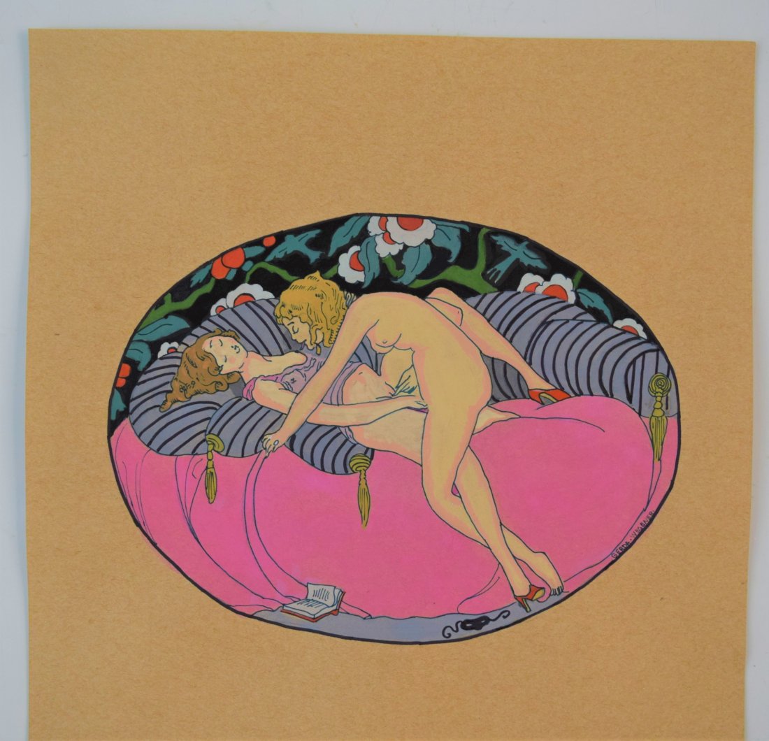 Gerda Wegener - Watercolor (Galerie Louise Leiris) (1 of 2)