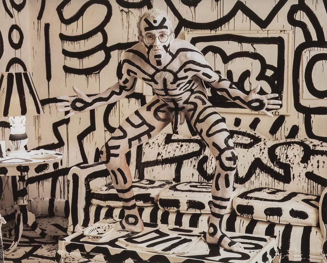 Annie Leibovitz - Keith Haring, New York City, 1986 (1 of 1)