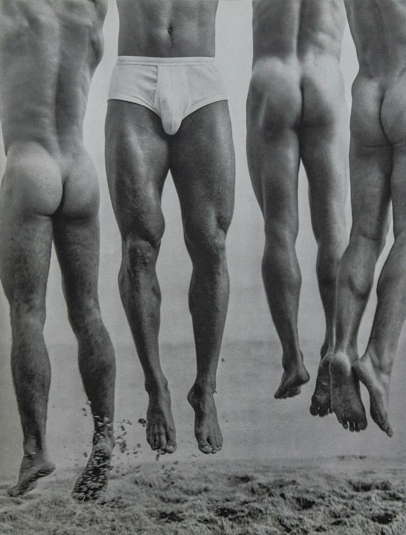 Herb Ritts - Jump, Paradise Cove, 1987 (1 of 1)
