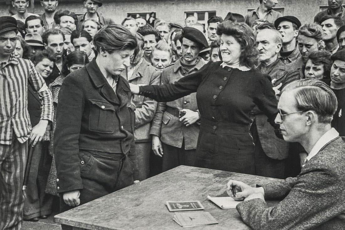 Henri Cartier-Bresson - Exposing a Collaborator, 1945 (1 of 1)