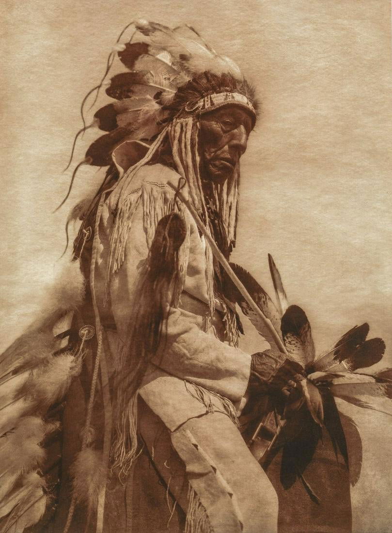 Edward Curtis - The Old Cheyenne, 1930 (1 of 1)
