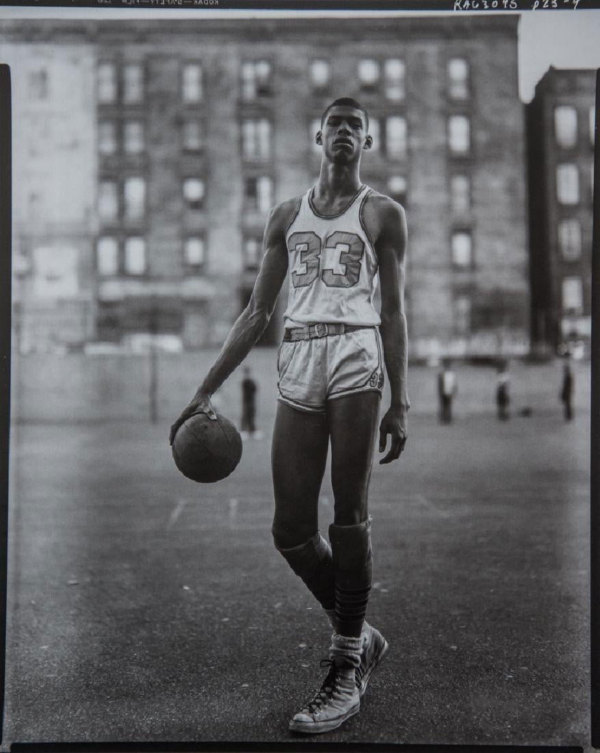 Richard Avedon - Lew Alcindor, 61st & Amsterdam Ave (1 of 1)