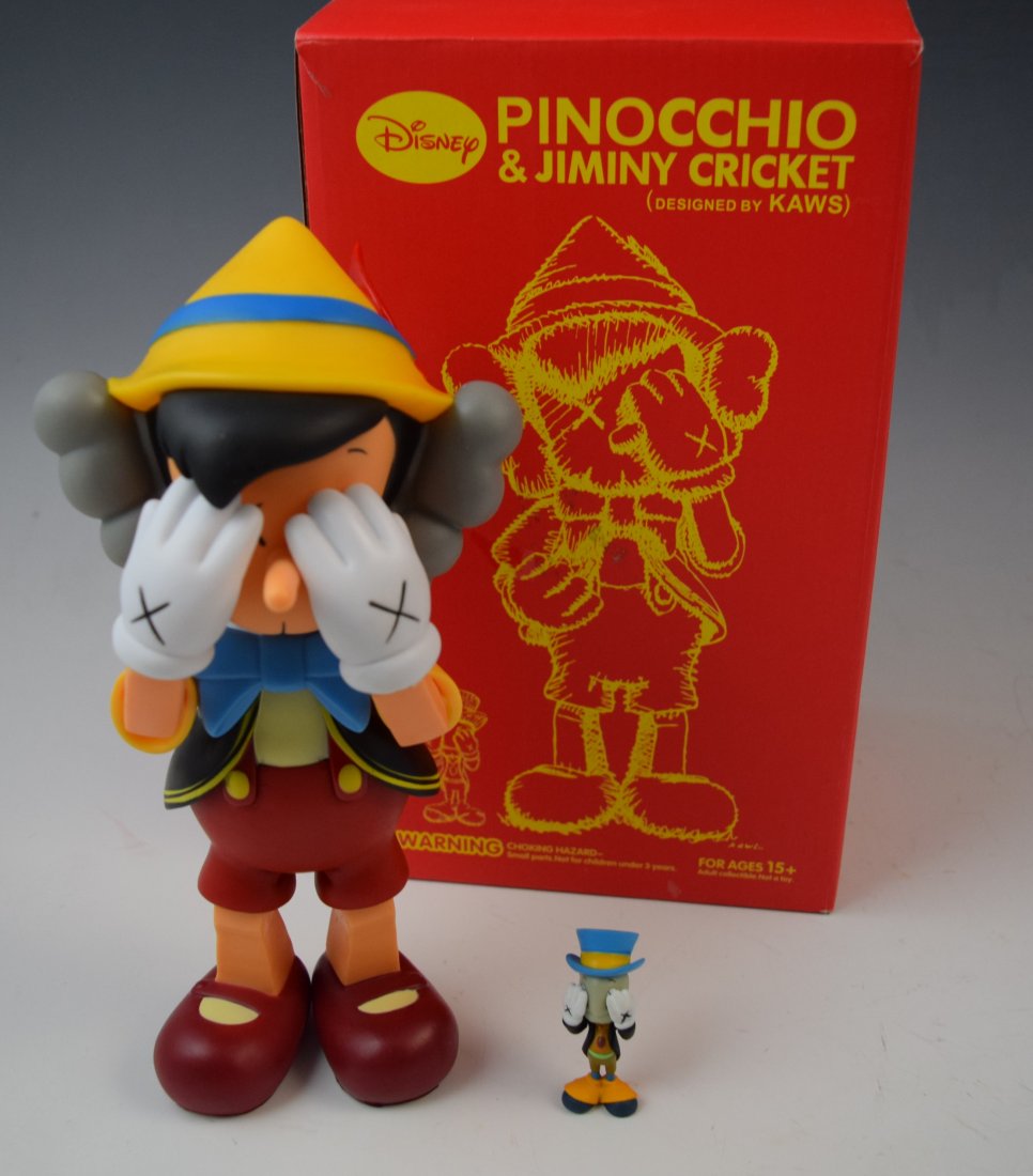 Kaws Pinocchio & Jiminy Cricket 2010 (w/box) (1 of 5)