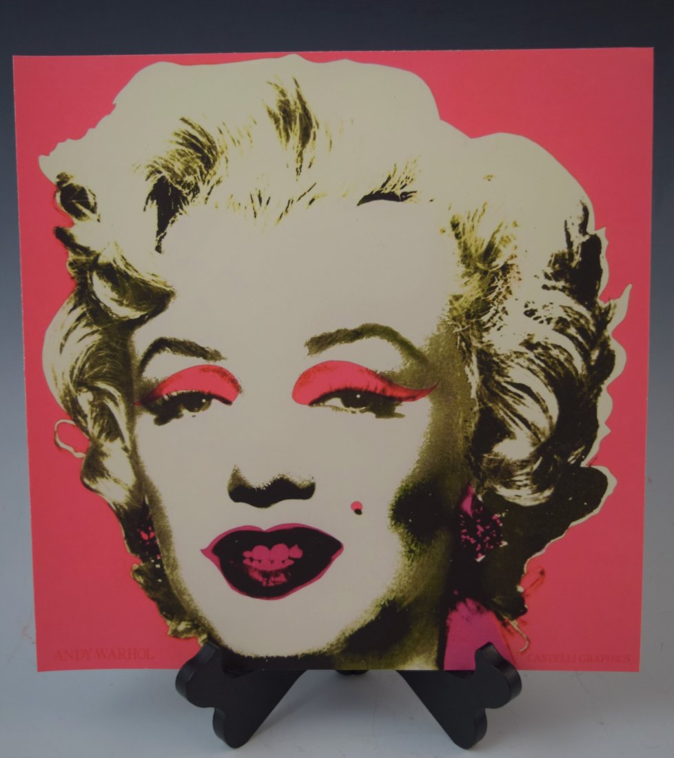 Andy Warhol - Marilyn Monroe Leo Castelli (12" x 12") (1 of 3)