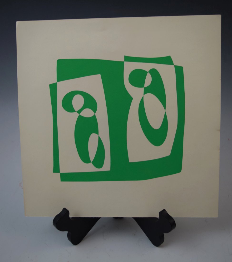 Josef Albers - Untitled Screenprint 1966 (1 of 2)