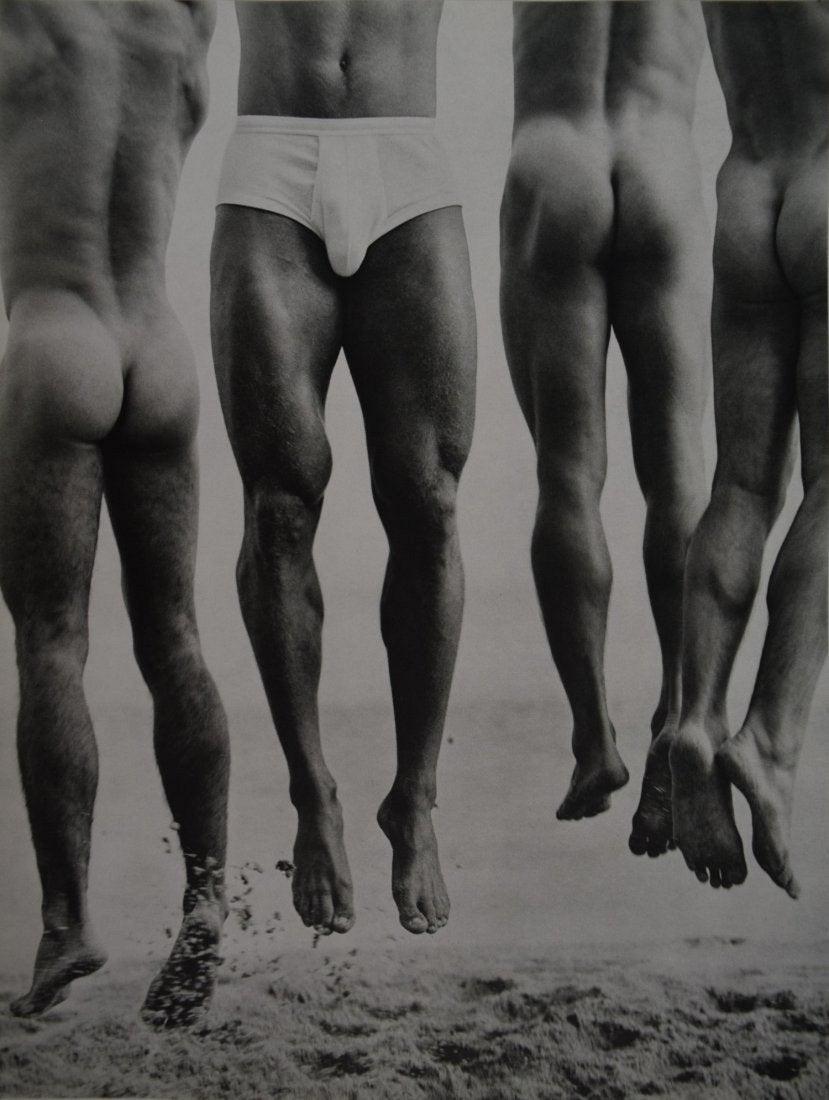 Herb Ritts - Jump, Paradise Cove, 1987 (1 of 1)