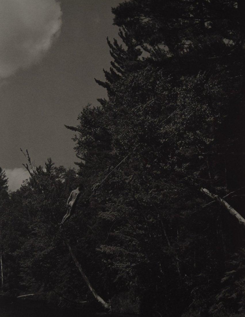 Bruce Weber - Rob, St Regis River, Adirondack Park 1989 (1 of 1)