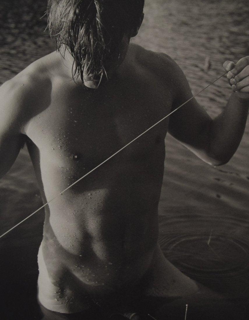 Bruce Weber - Tom, Bear Pond, Adirondack Park, 1988 (1 of 1)