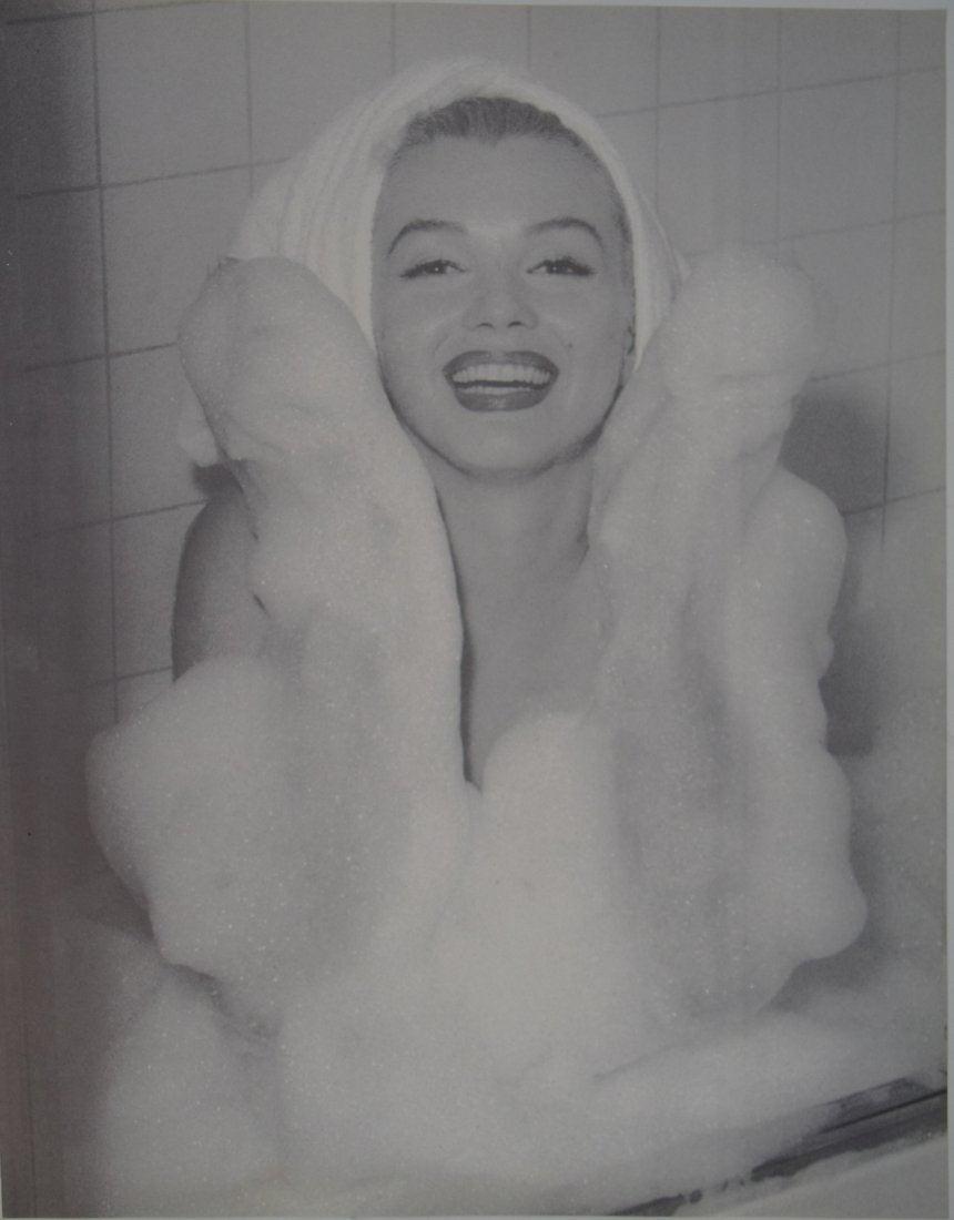 Andre de Dienes - Marilyn Monroe with Bubbles (1 of 1)